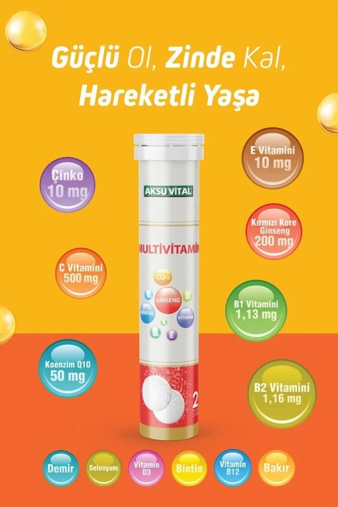 AksuVital Multivitamin Effervescent