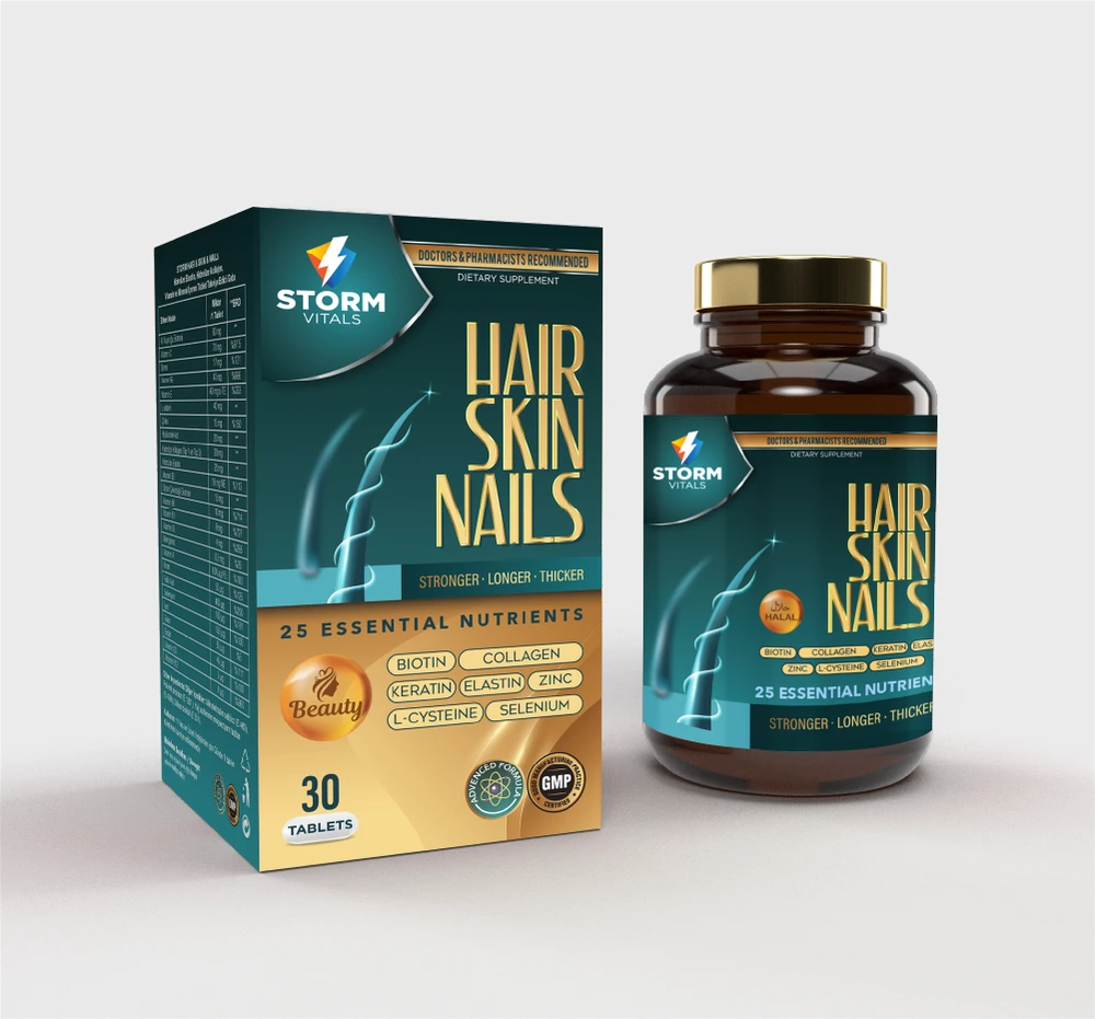 Storm Vitals Hair Skin Nails 30