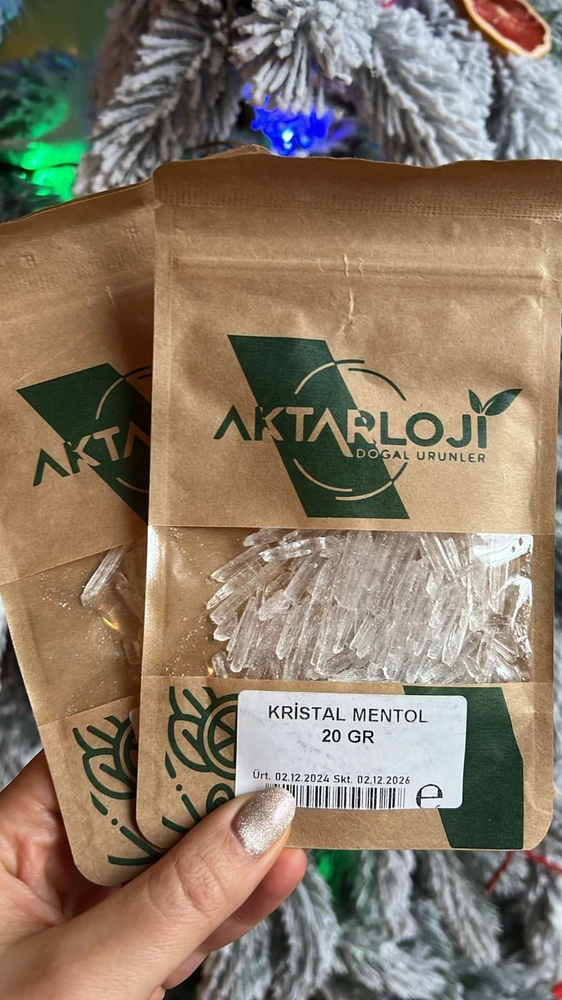 Aktarloji Kristal Mentol