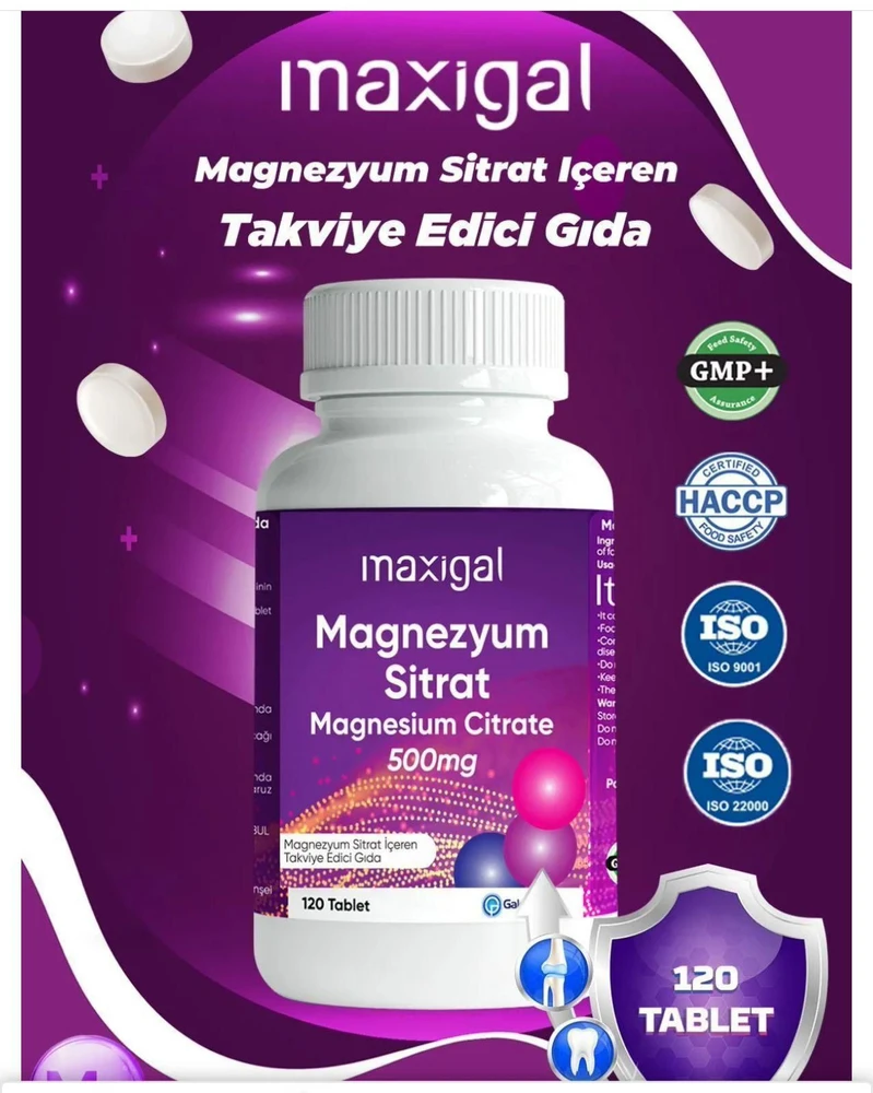 Maxigal Magnezyum Sitrat