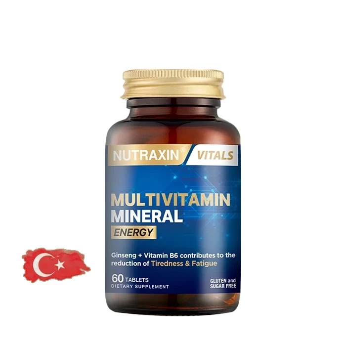 Nutraxin Multivitamin Mineral Energy
