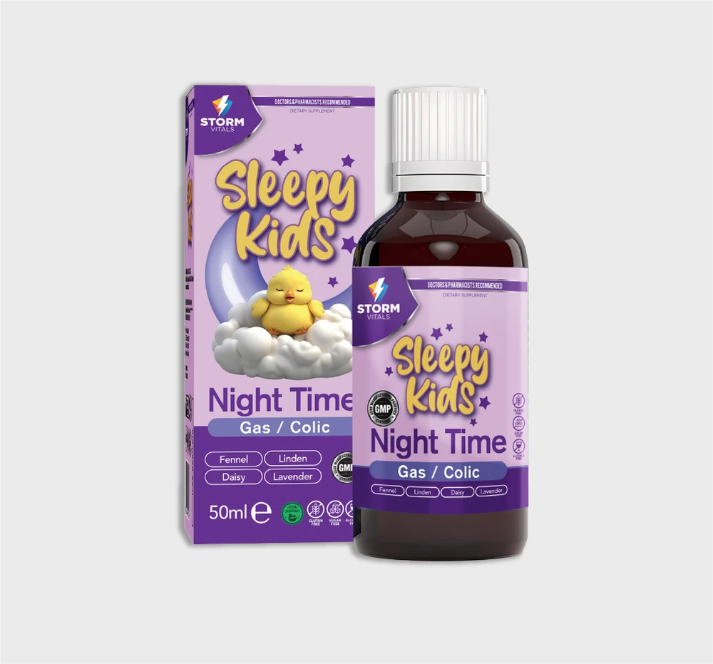 Storm Vitals Sleepy Kids Night Time
