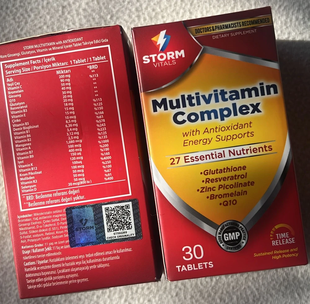 Storm Vitals Multivitamin Complex